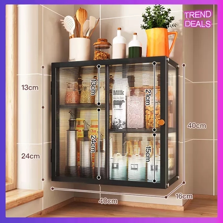 【COD】2Tier/3Tier Rack Wall Spice Rack Kitchen Condiment