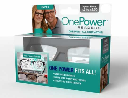 One Power Reader Unisex Glasses- Power from +.5 to +2.50 | Lazada PH