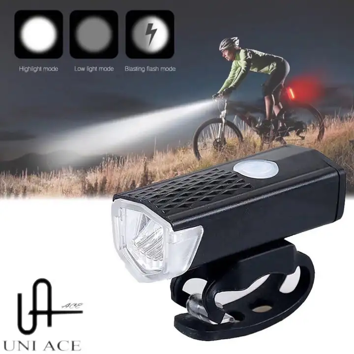 rechargeable bike front light