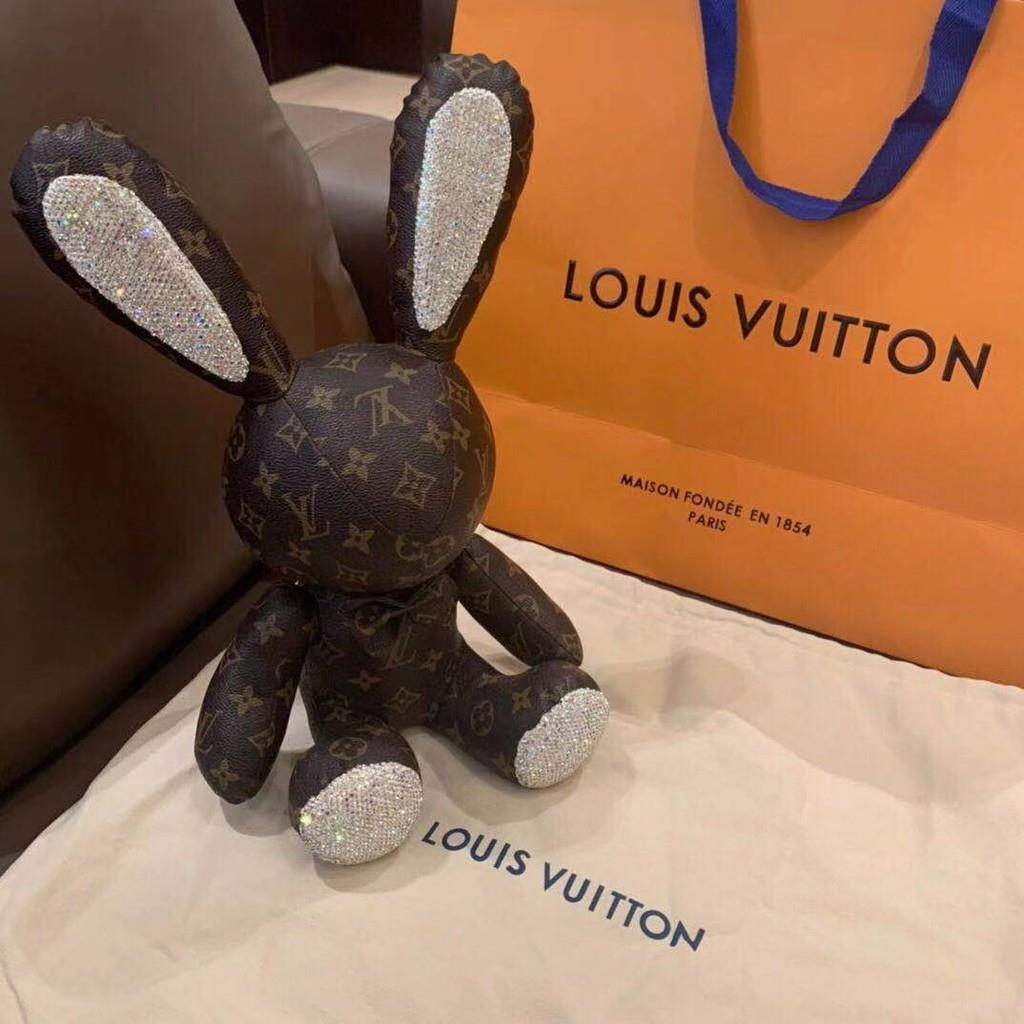 ♤ [Hot Sales!!]Louis 2021 Counter Limited lastest fashionable one thousand  Swarovski diamond large rabbit dolls