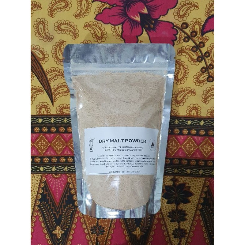 Dry Malt Powder 300g NonDiastatic for malted milk powder smoothies and