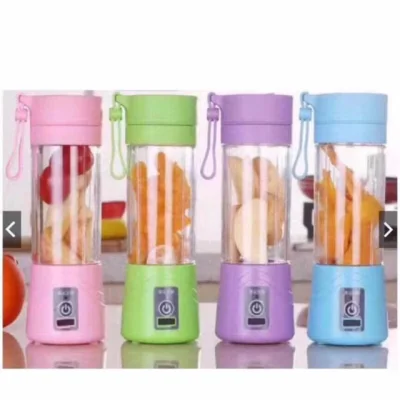 hot WJF New USB Rechargeable Blender Electric Fruit Juicer Cup