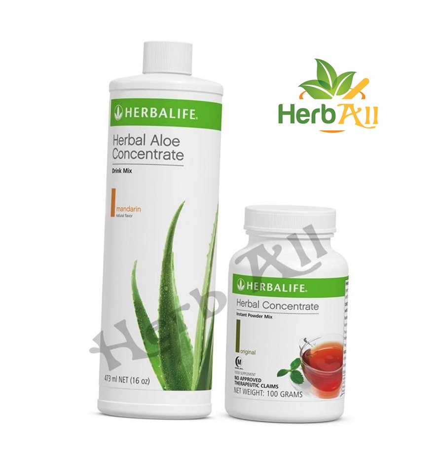 HERBALIFE COMBO MANDARIN FLAVOR ALOE AND 102g TEA Lazada PH