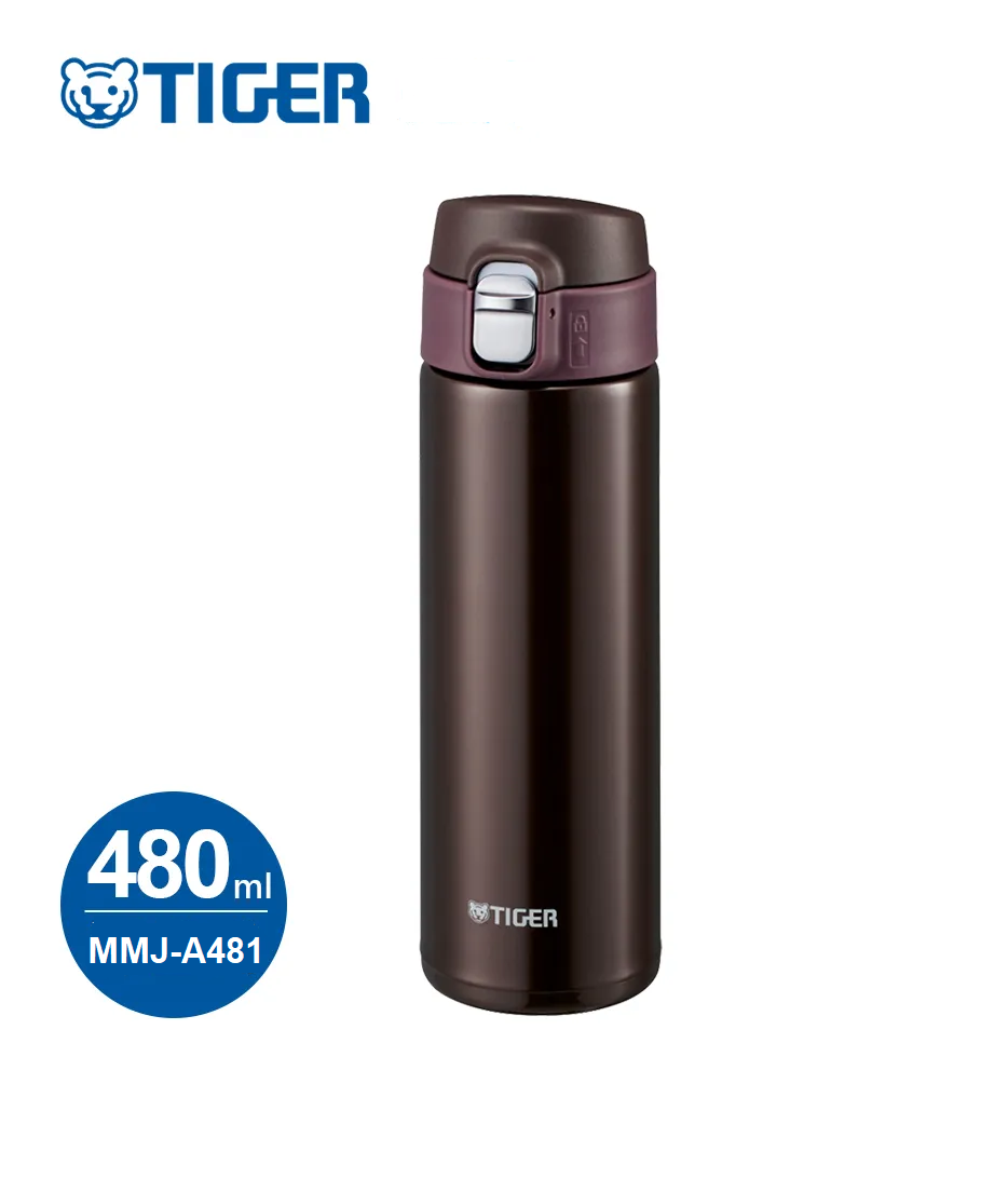 Tiger Stainless Steel Vacuum-Insulated Beverage Bottle 16.2 Oz