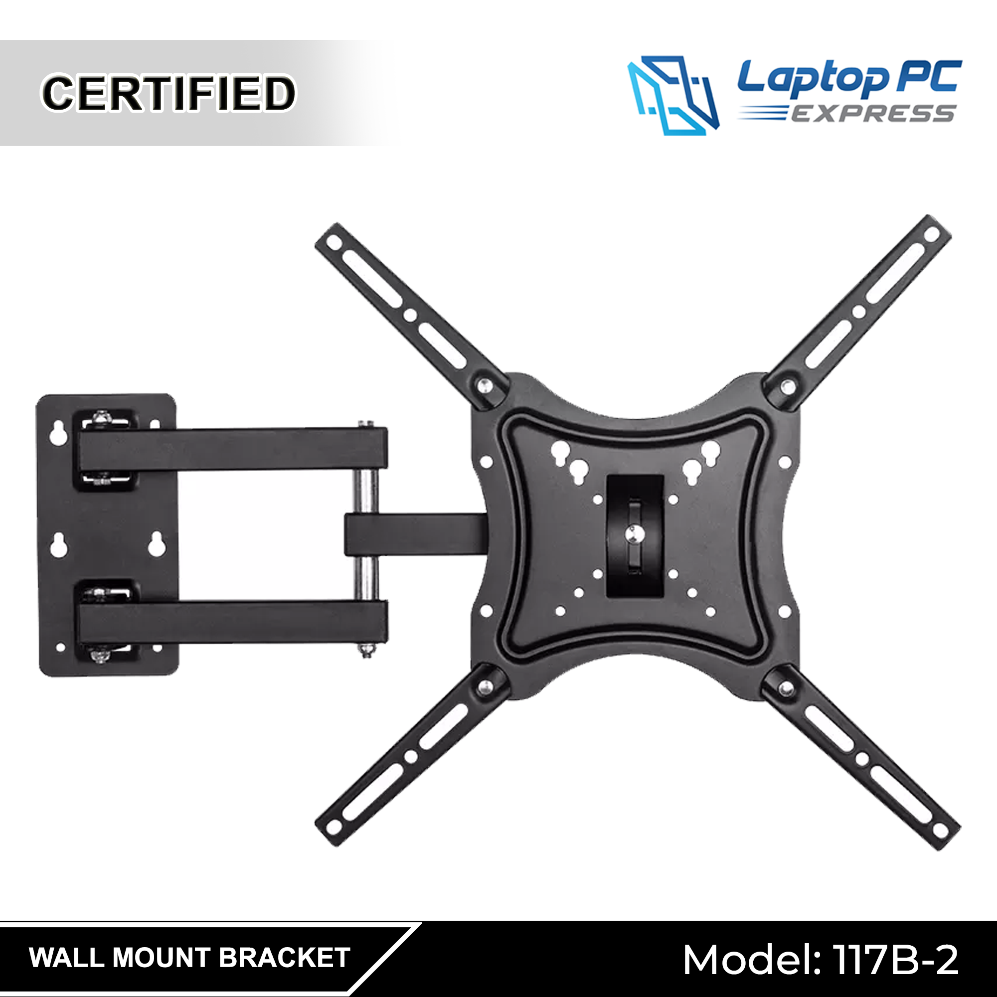 117B2 TV Wall Mount Swivel and Tilt Bracket Fits for 14 55 inch