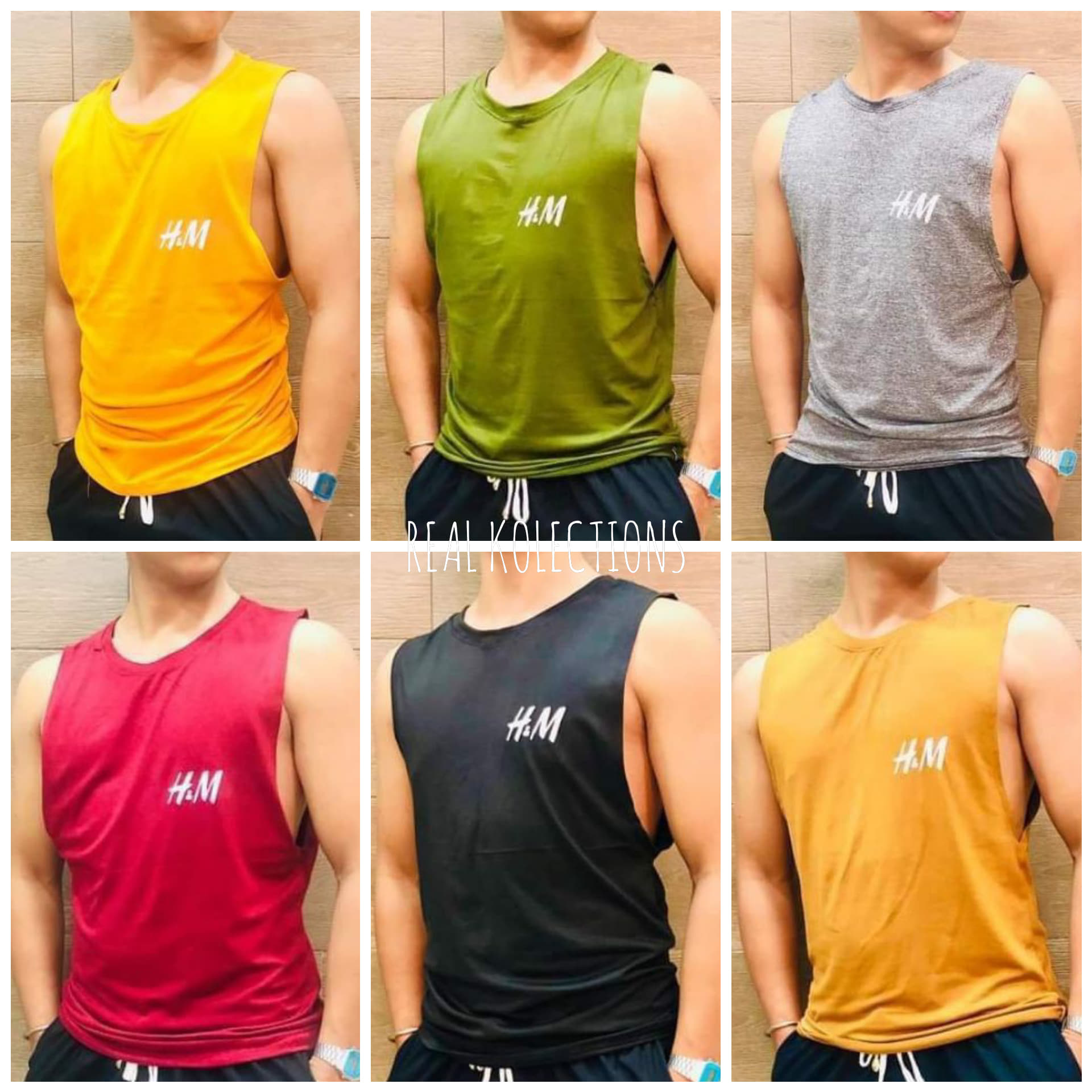 plain muscle tees