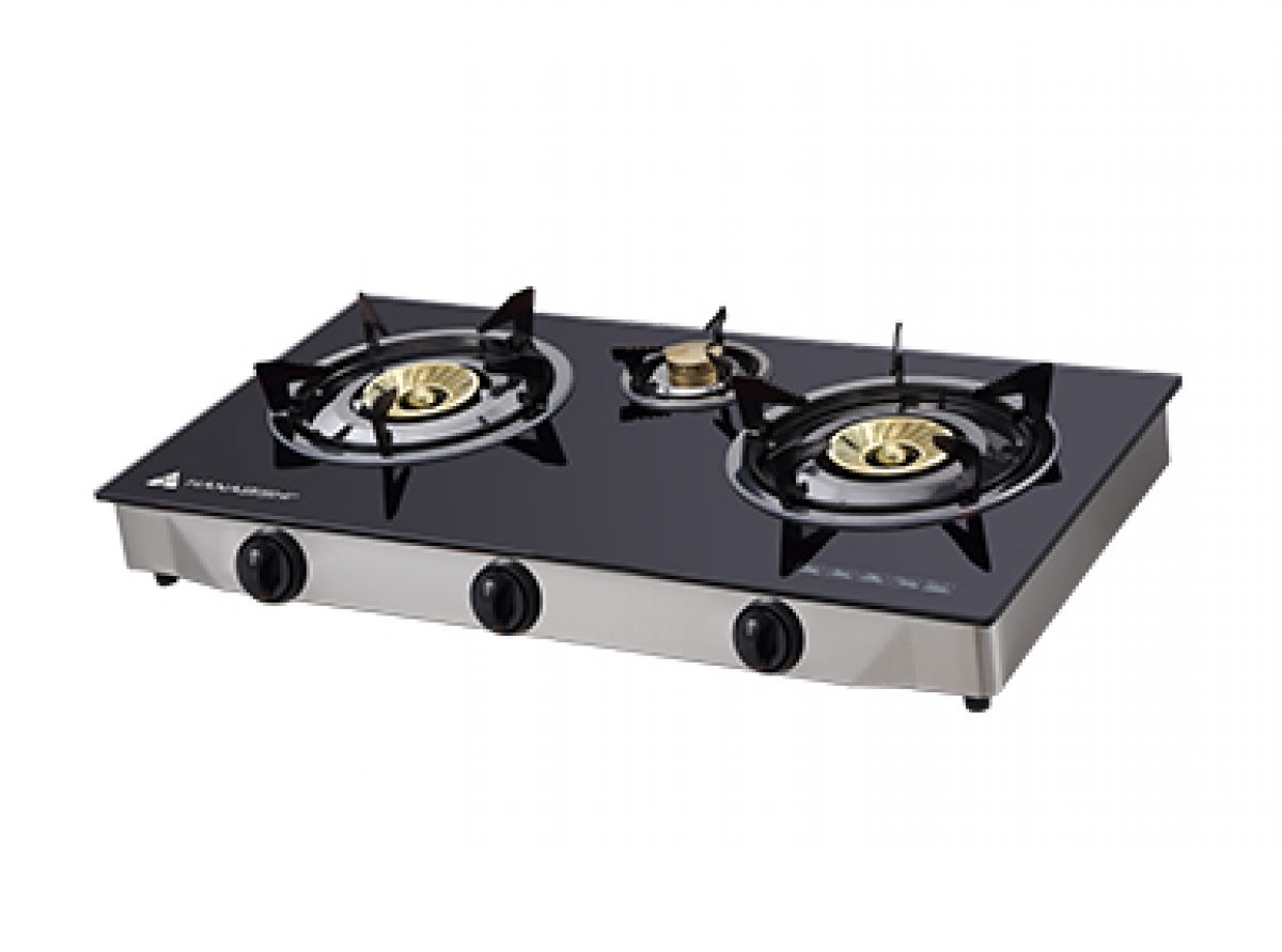 Hanabishi 3 Burner Gas Stove glass top GGS-300 | Lazada PH