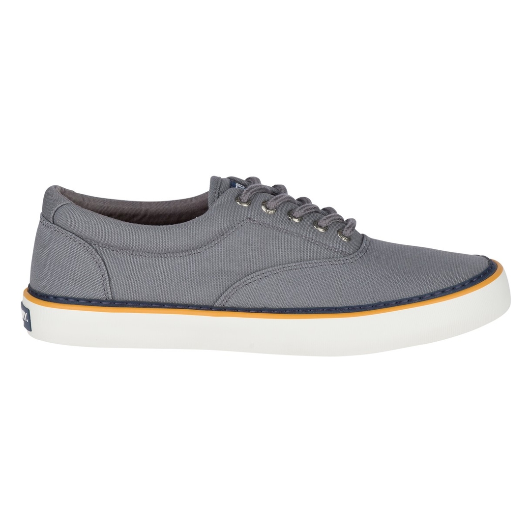 grey sperry tennis shoes