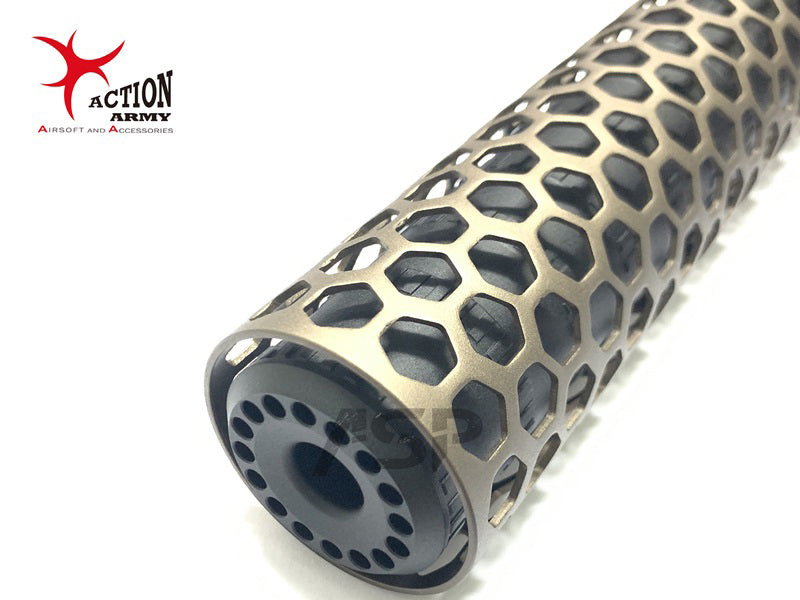 ACTION ARMY T10 HiveSoundSuppressor FDE Action Army AAC T10 HIVE