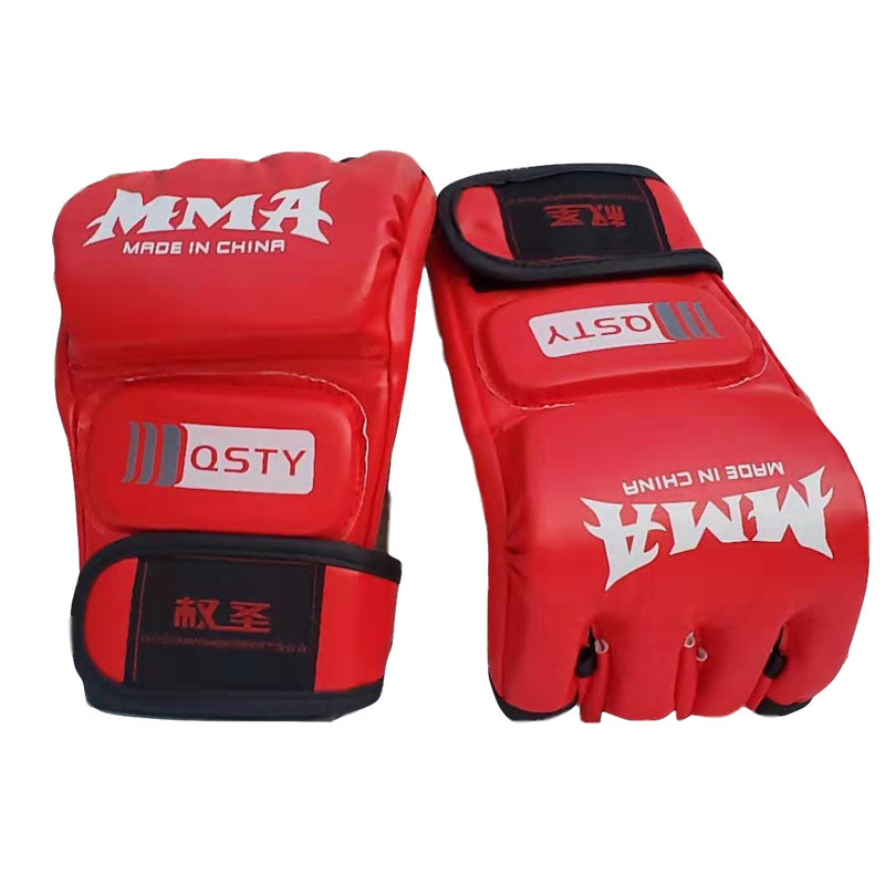 Half Finger Boxing Gloves Male Adult Fighting Professional Boxing