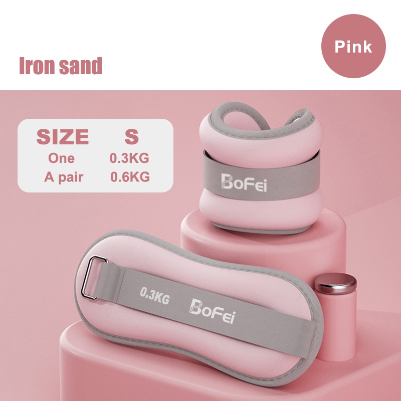 Ankle Weight for Kids and Adults Dance Running and Training Iron Sand Adjustable Wrist Weights