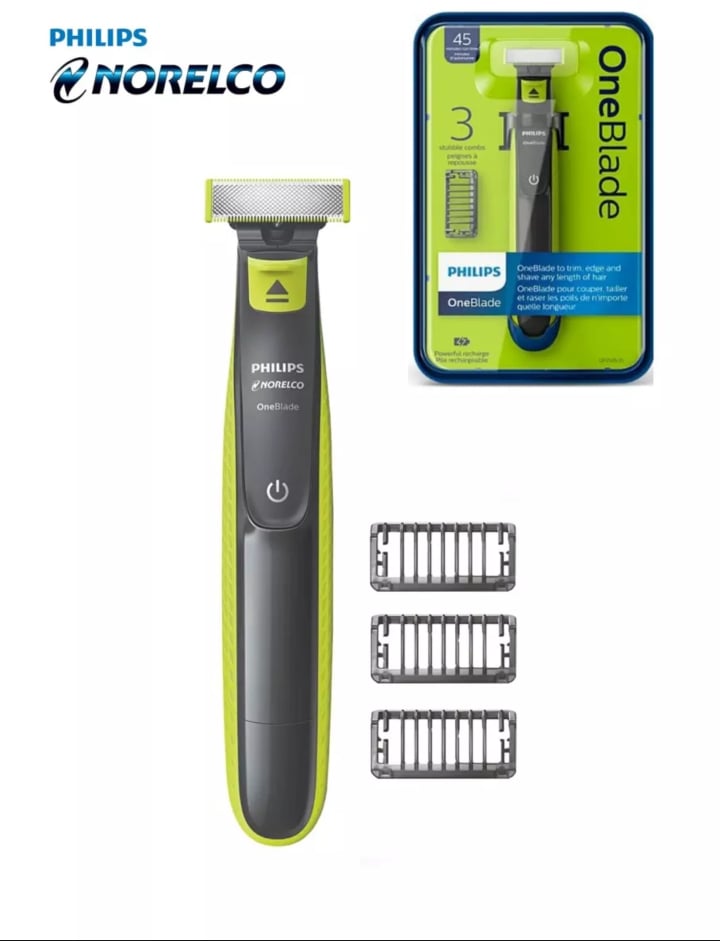 philips norelco oneblade electric face trimmer