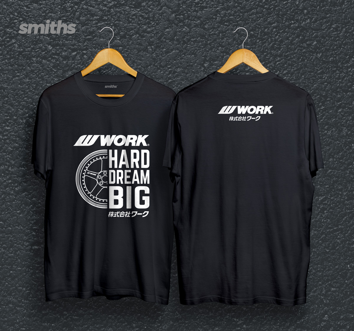 WORK WHEELS Shirt Smiths Clothing 