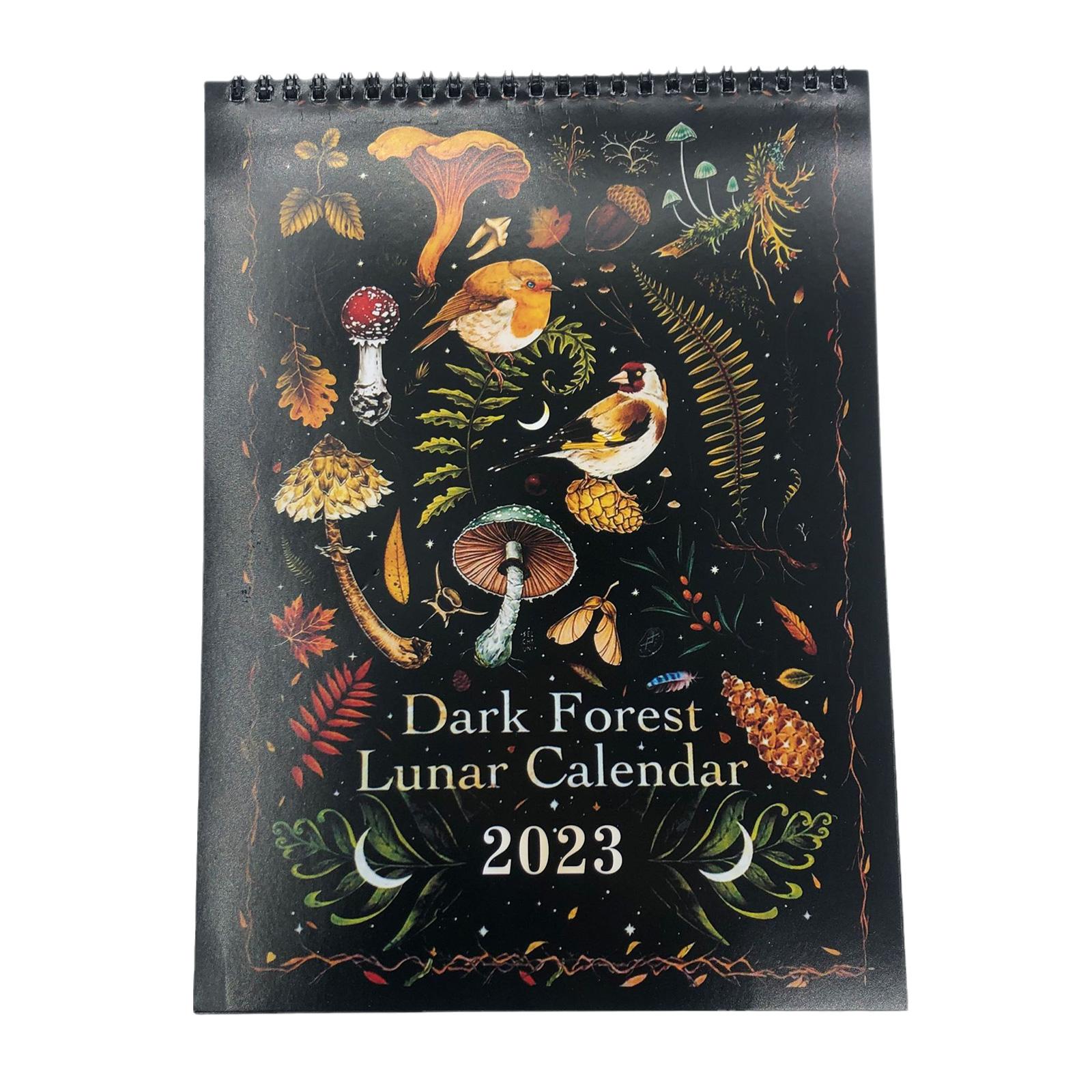 2023 Dark Forest Lunar Calendar Dark Forest Lunar Calendar K3M8 Lazada PH