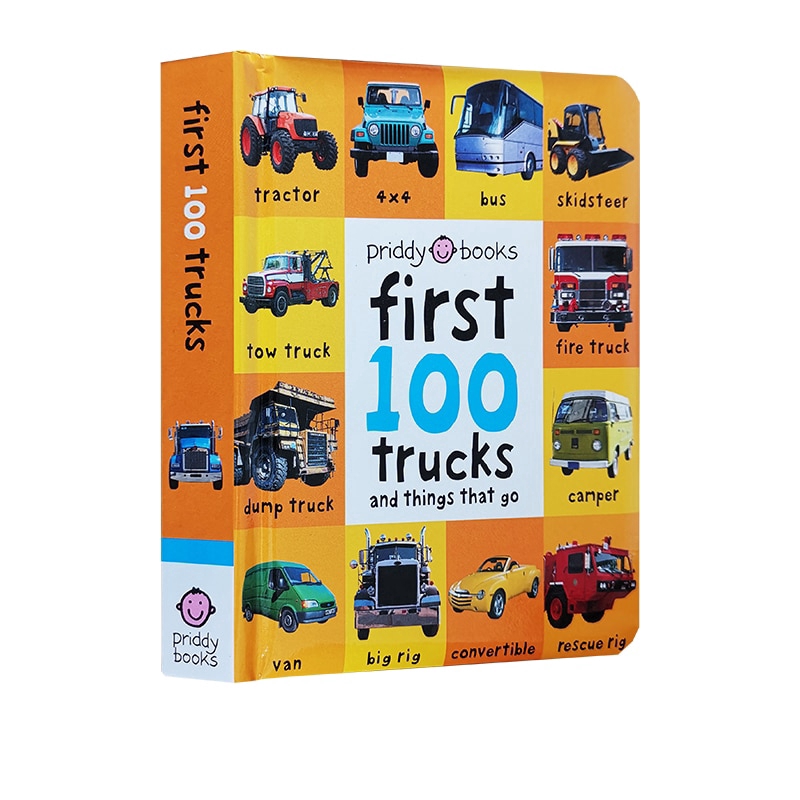 First 100 Trucks and Thing That Go English Words Picture Board Book ...