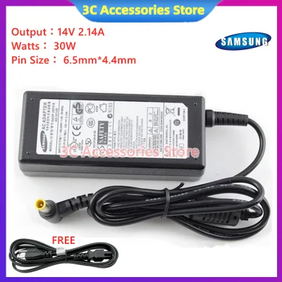 high quality AC-DC Adapter 14V 2.14A 30W Power for Samsung S19B300NW S22A330BW LCD Monitor