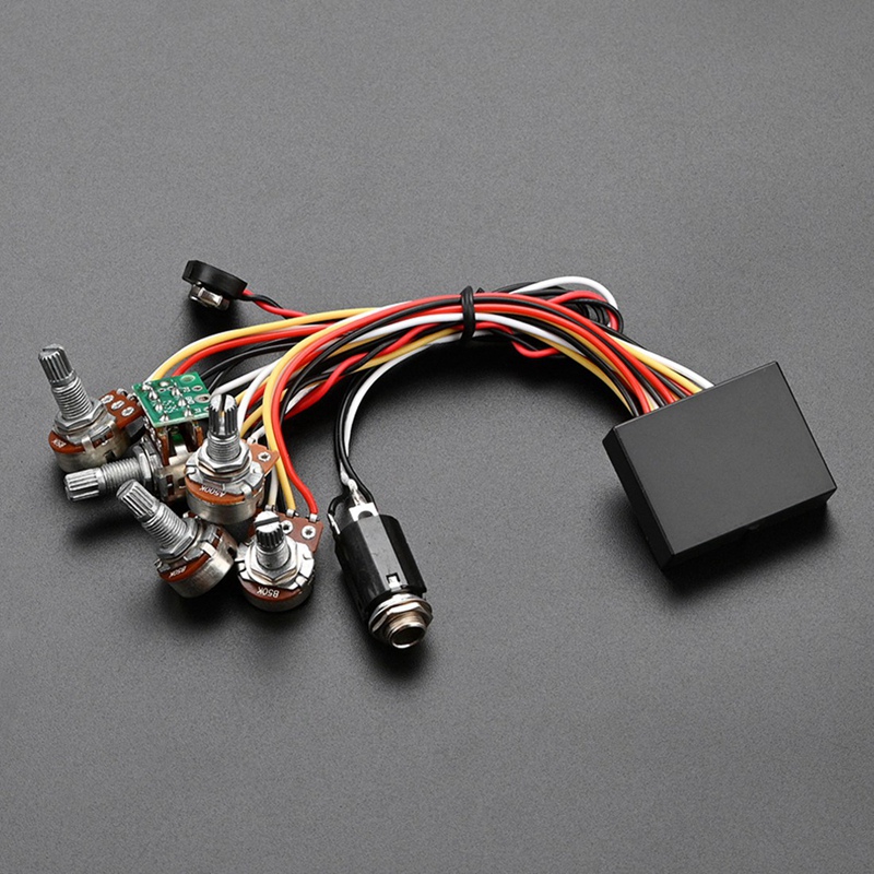 Bass 3 Band Active & Passive EQ Equalizer Preamp Circuit for Bass Pickup