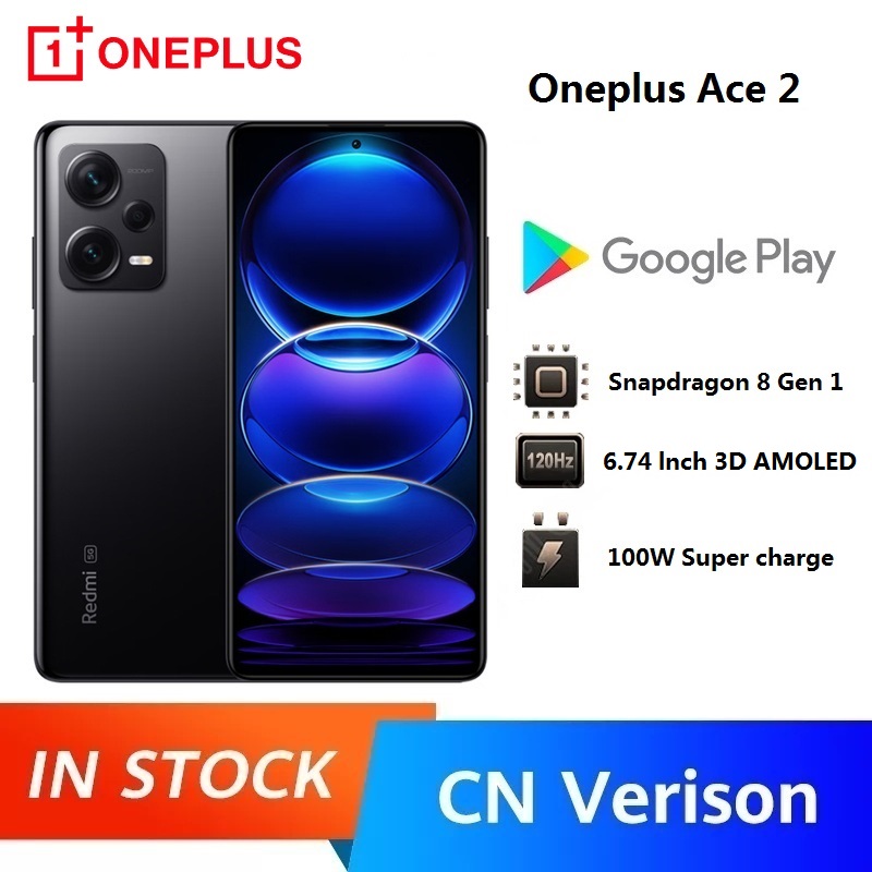 2023 Global Rom Oneplus ACE 2 Pro 5G Snapdragon 8 Gen 2 6.74'' 120Hz AMOLED  Display