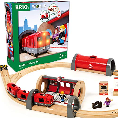 red brio train