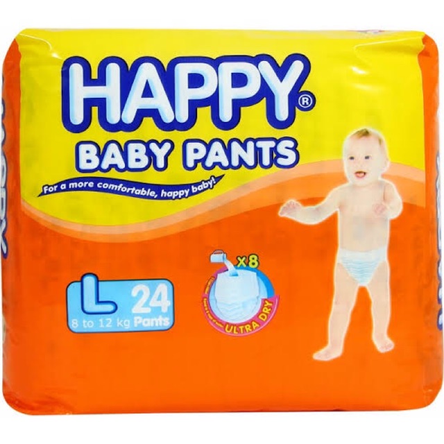 Super Twins Baby Diaper Pants L 22s