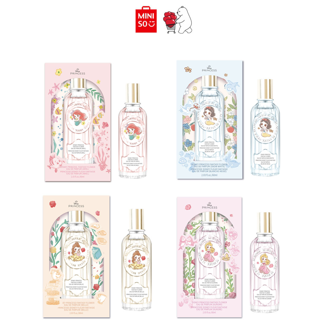 Disney Princess Fantasy Flower Eau de Parfum Ariel Snowhite Aurora