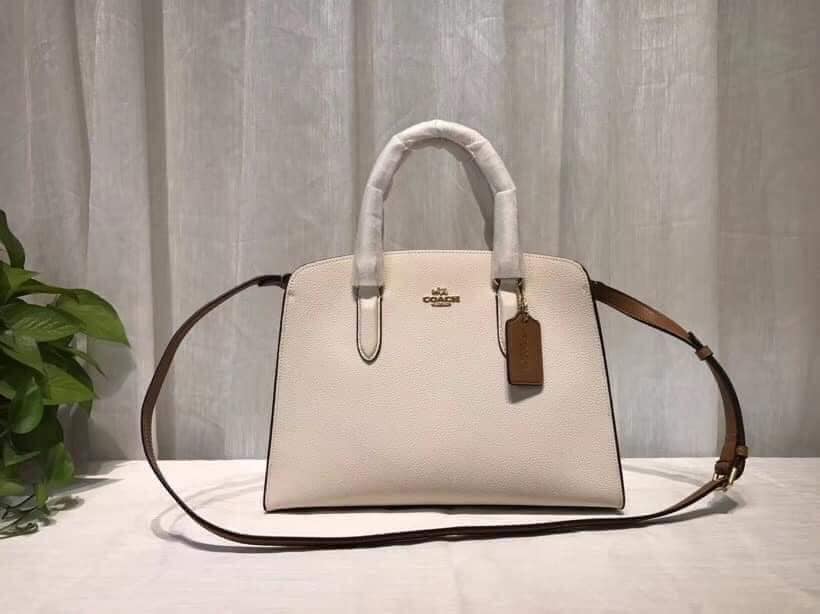 Coach Channing Carryall In Colorblock 76089 - Chalk | Lazada PH