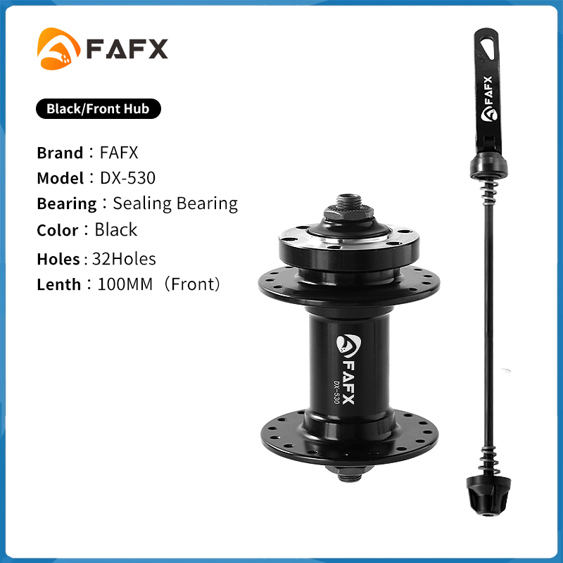 FAFX 32/36 Hole Hub Sealed Bearing Hub MTB Bike Hub Disc Brake 7/8/9/10