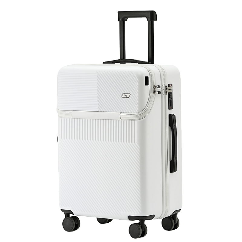 20 Inch Travel Luggage USB Charging Korean Style Suitcase Luggage Front