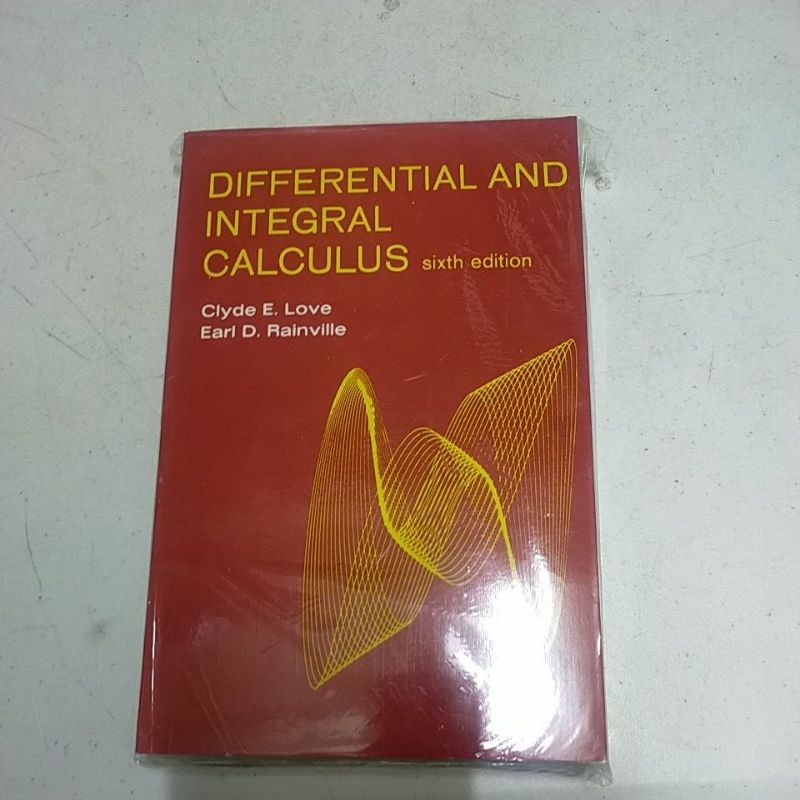 DIFFERENTIAL AND INTEGRAL CALCULUS (6TH EDITION) Lazada PH