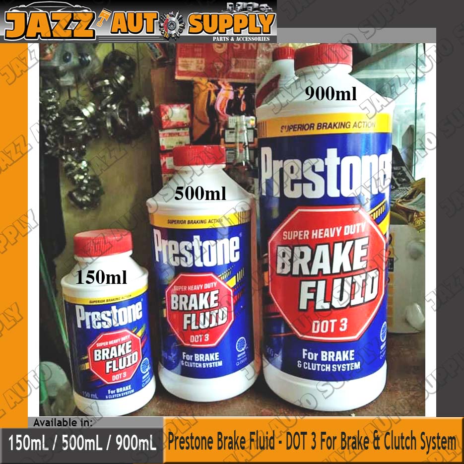 Prestone Brake Fluid DOT 3 For Brake & Clutch System Lazada PH