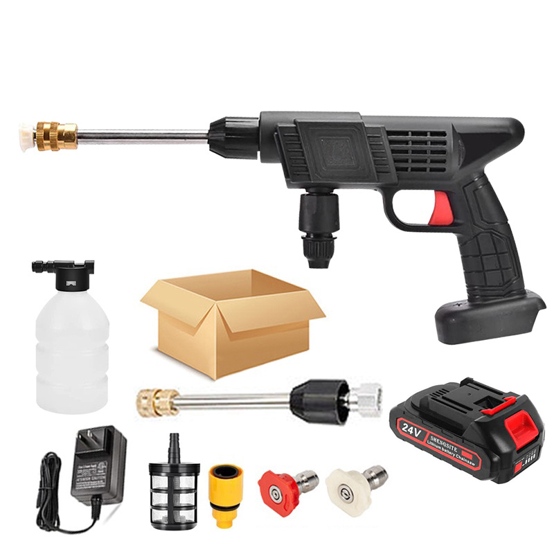 Wireless cordless rechargeable handheld water new gun portable battery ...