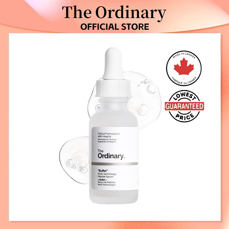 The Ordinary Buffet Multi Technology Peptide Serum Anti Aging Essence 30ml Lazada Ph