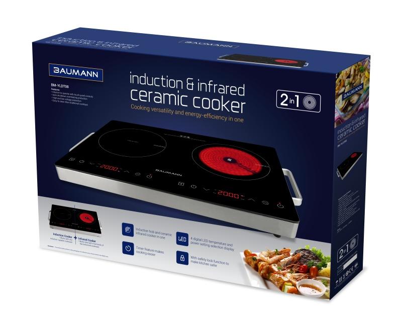 Baumann Induction & Infrared Ceramic Cooker Lazada PH