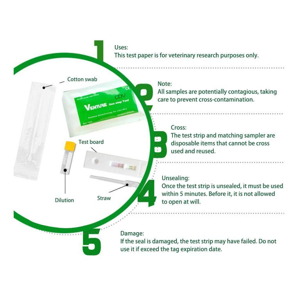 Venture Dog Canine Distemper Virus CDV Test Kit review and price