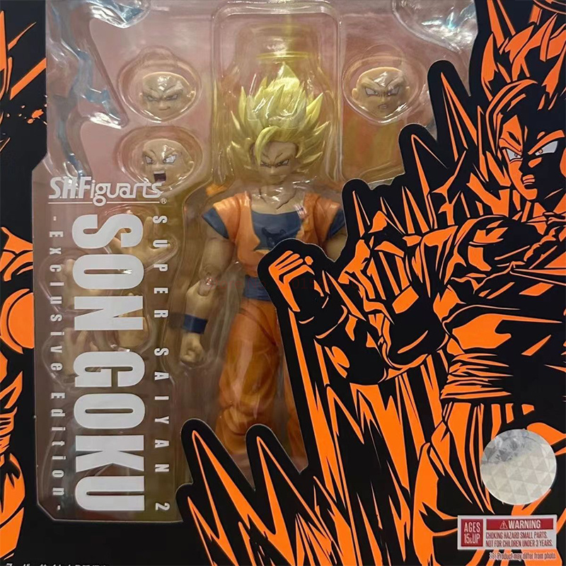 Demoniacal Fit Df Ssj2 Shf Super Saiyan 2 Sun Wukong Anime Action Figure  Toy Demon Buster Gift s Model Collection