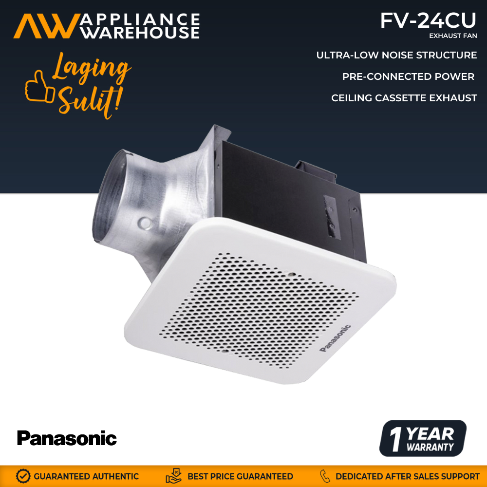 Panasonic FV-24CU Ceiling Cassette Exhaust Fan | Lazada PH