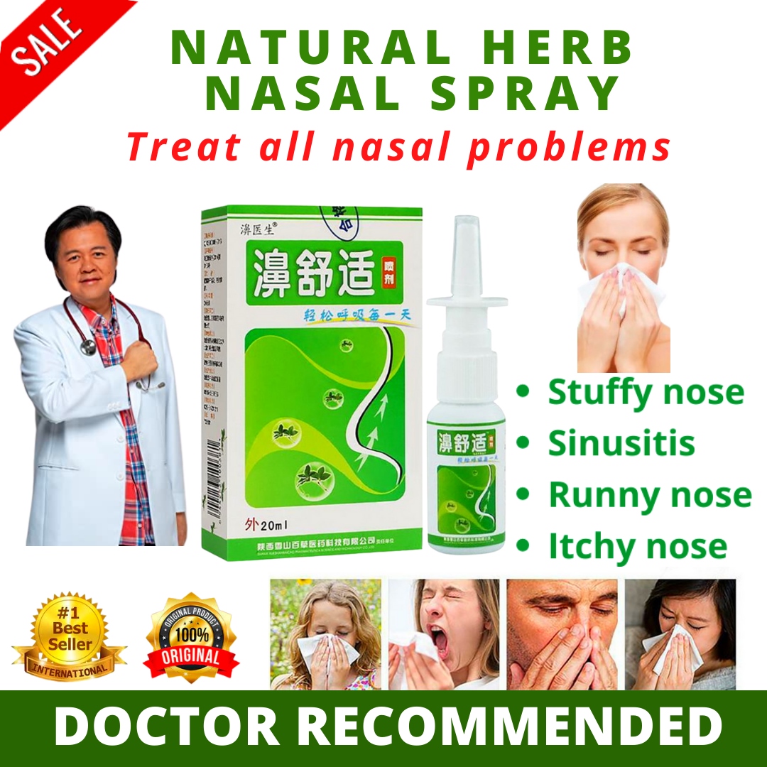 100 ORIGINAL Nasal Comfort Nasal Spray Sinusitis Spray Chronic Rhinitis ...