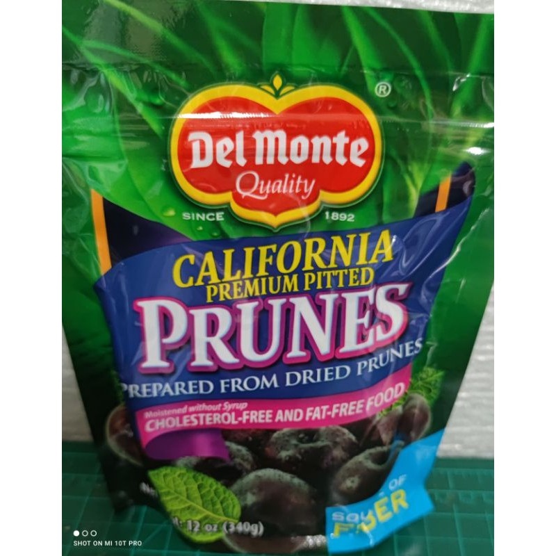 Fnmj Del Monte California Premium Pitted Prunes 340g Lazada PH