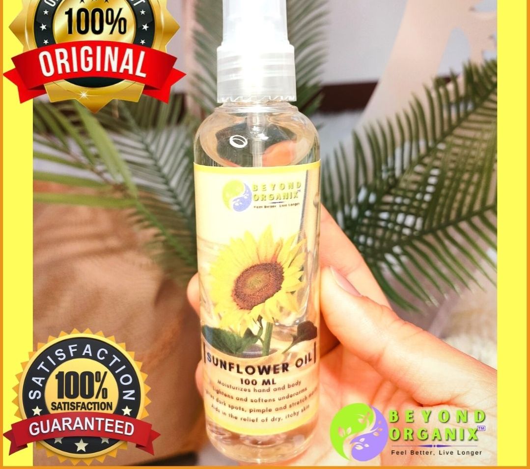 Original Organic Sunflower Oil For Moisturizer And Cosmetic Use (Pure Undiluted) Imported From