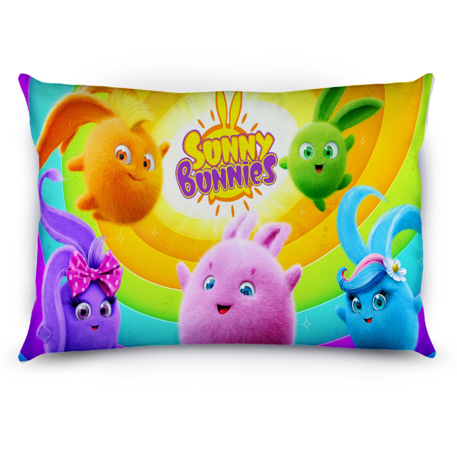 Sunny Bunnies Pillows & Cushions for Sale