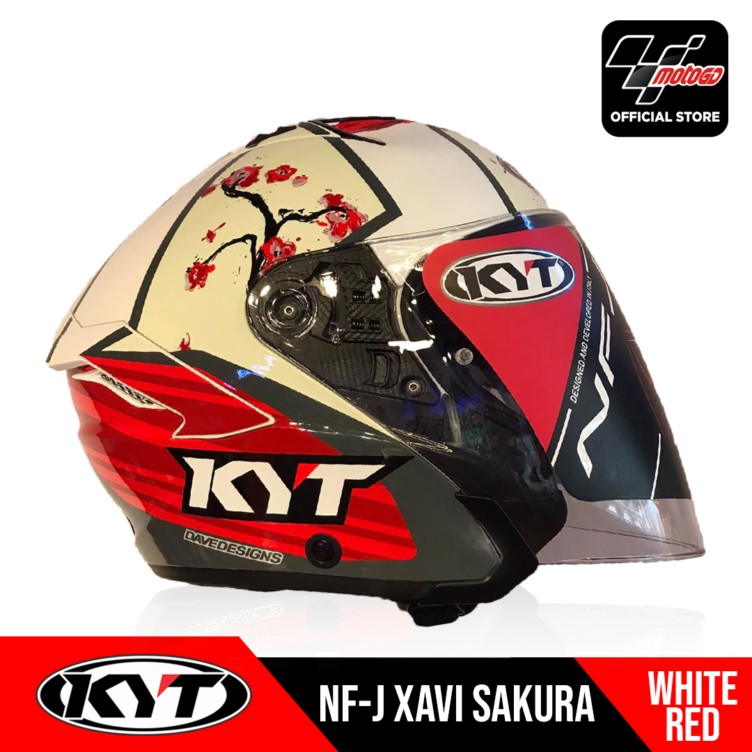 kyt half face helmet