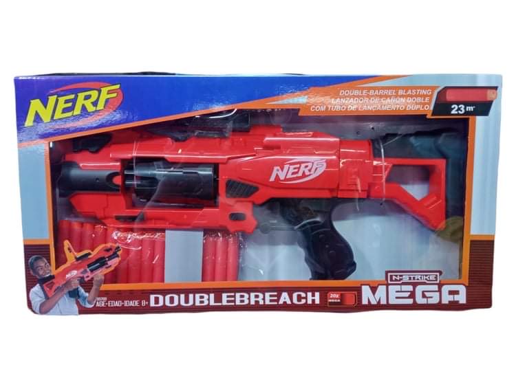 Nerf Doublebreach N-Strike Mega Double-Barrel Blasting Nerf