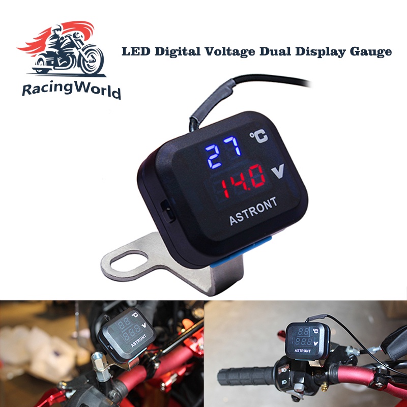Immediate delivery Universal Digital Meter Monitor 3 In 1 Motorcycle