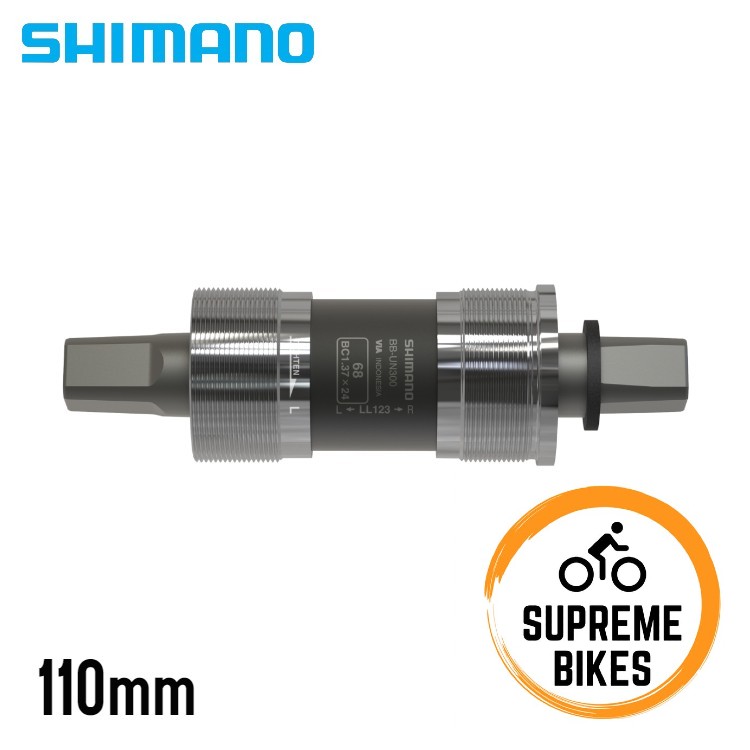 Shimano UN300 BSA Bottom Bracket – 68 X 118mm Square Taper Sealed Cartridge – Silver