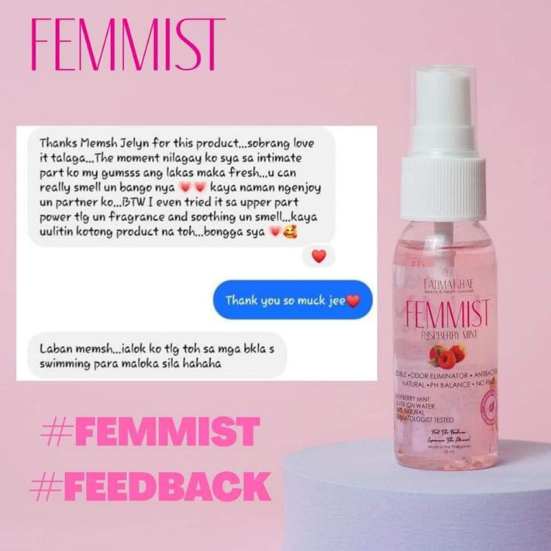 FEMMIST Feminine Mist Lazada PH