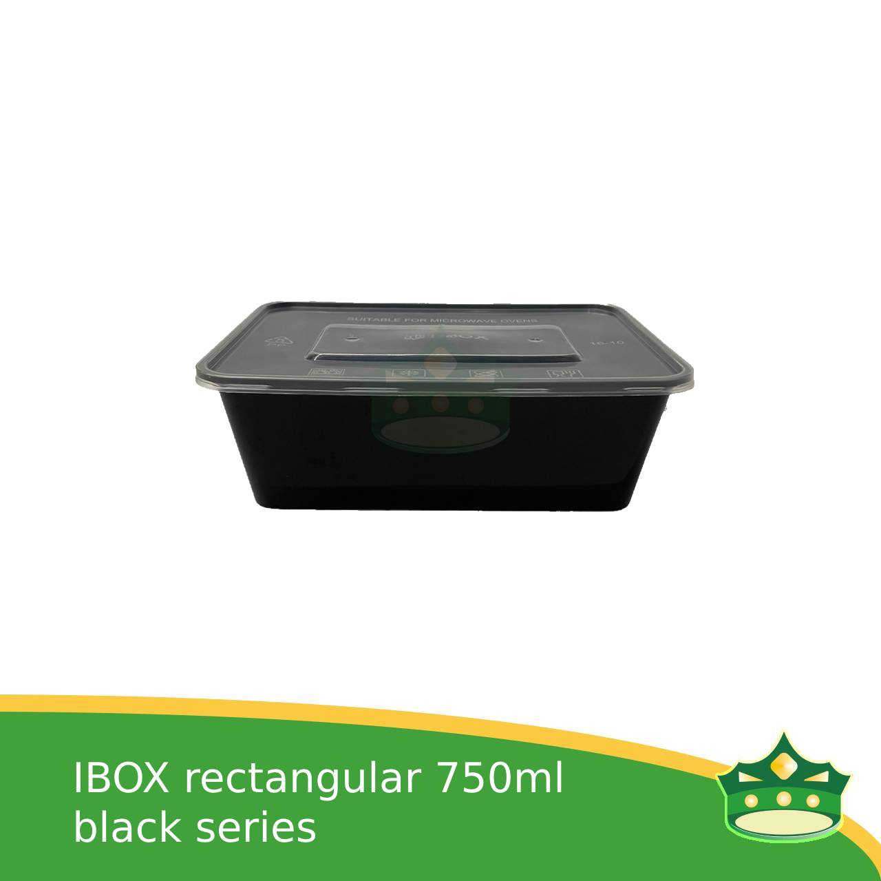 IBOX brand microwavable plastic rectangular containers take out for ...