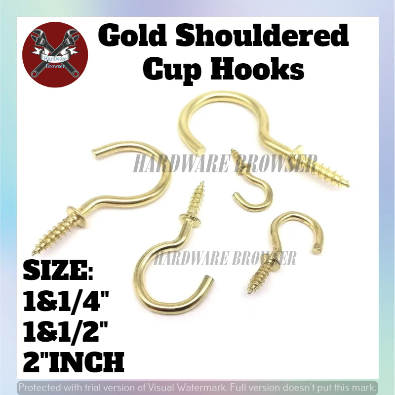 Cup Hooks - Shouldered