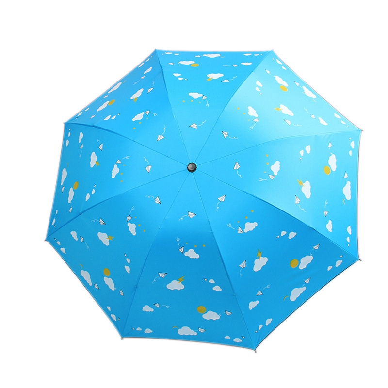 【Ready Stock&COD】Creative Umbrella Paper Airplane Folding Umbrella