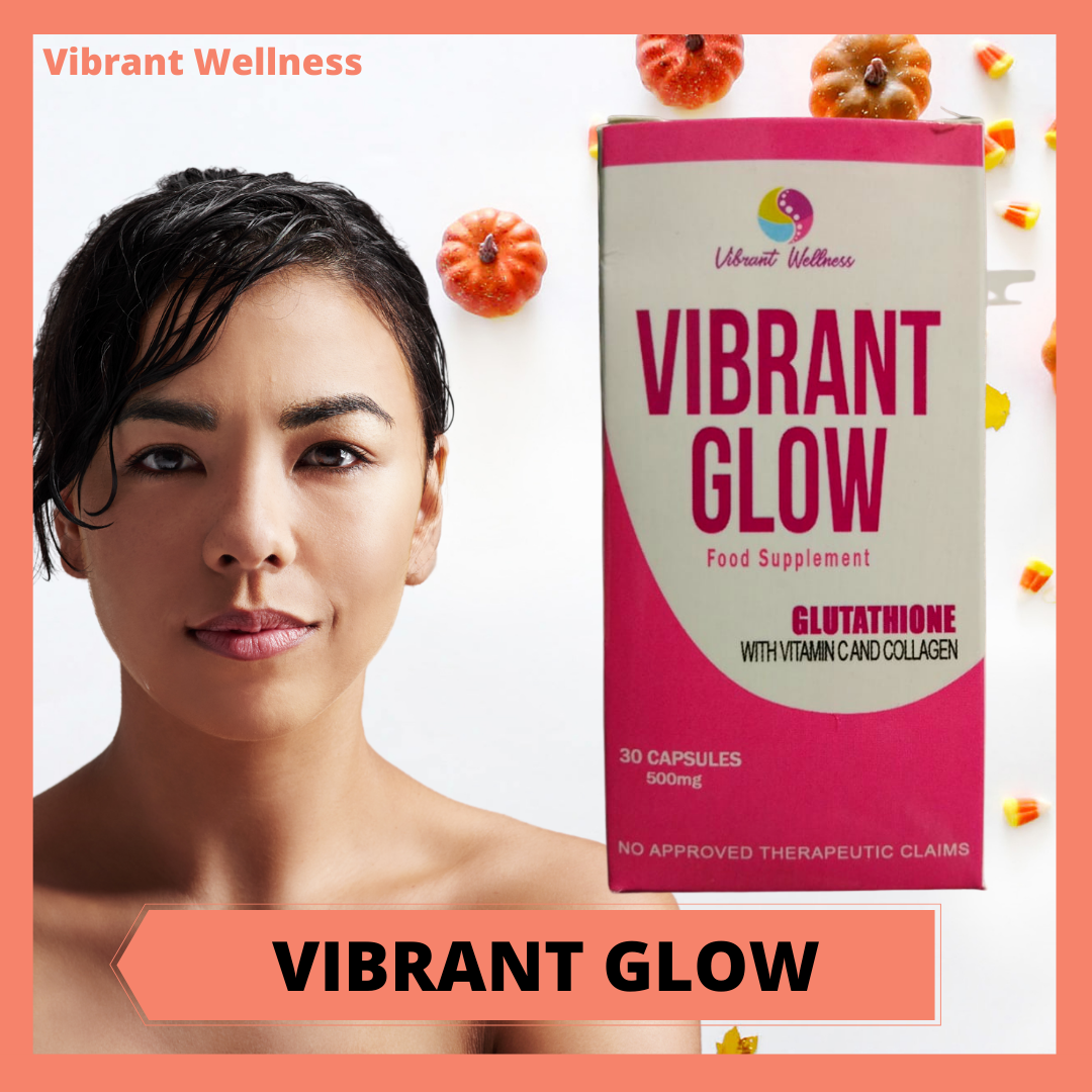 Vibrant Glow 30 Capsule | Glutathione Capsule | Vibrant Wellness Products |  Glutathione with Collagen and Vitamin C | Lazada PH