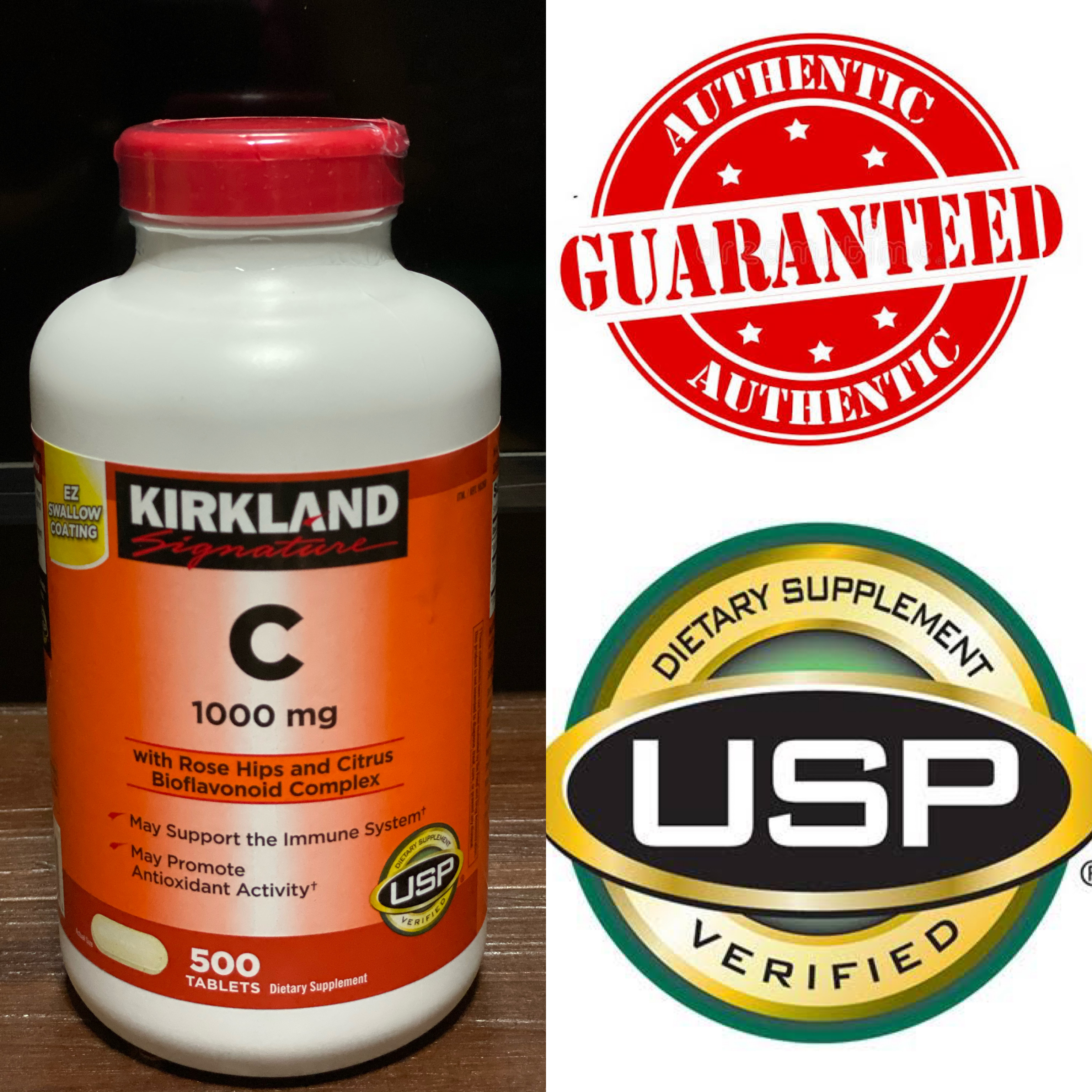 Kirkland Signature Vitamin C 1000mg 500 Tabs From Costco Usa Expiration Date August 24 Lazada Ph